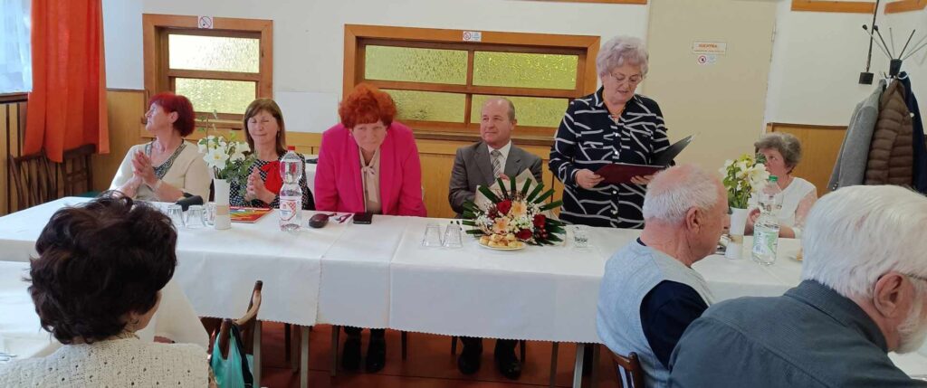 A Muzslai Nyugdíjasok Szervezete évzáró taggyűlésén